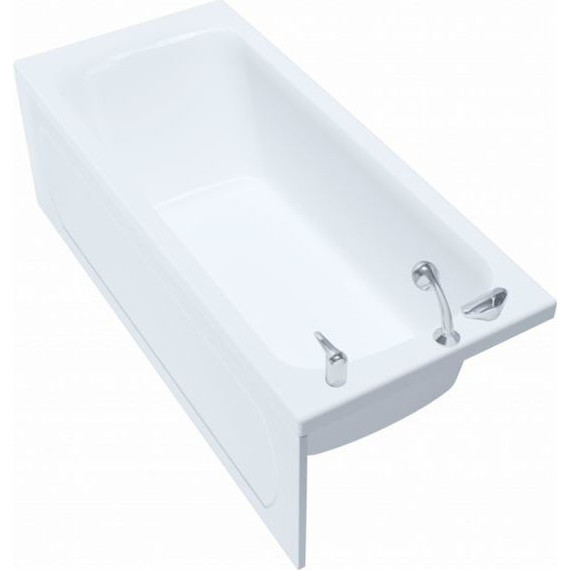Ванна акриловая 1ACReal Gamma 130х69 см BBA-GA137X0-00U с ножками, Размер - мм: 1300х700 - фото 6