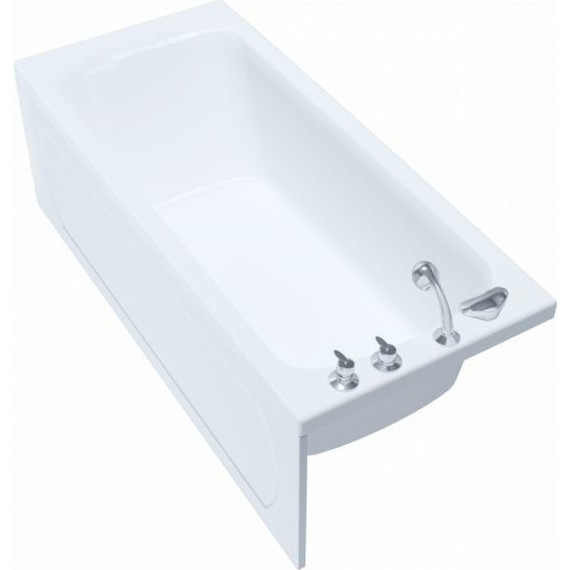 Ванна акриловая 1ACReal Gamma 150х69 см BBA-GA157X0-00U с ножками, Размер - мм: 1500х700 - фото 7