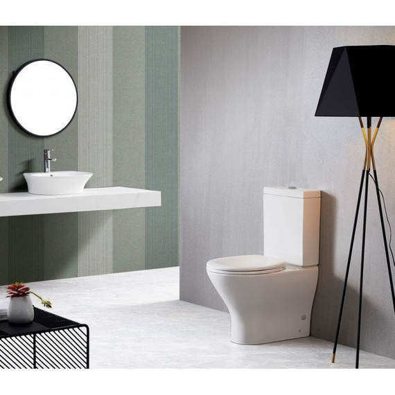 Унитаз-компакт безободковый BelBagno Acqua BB340CPR - фото 5