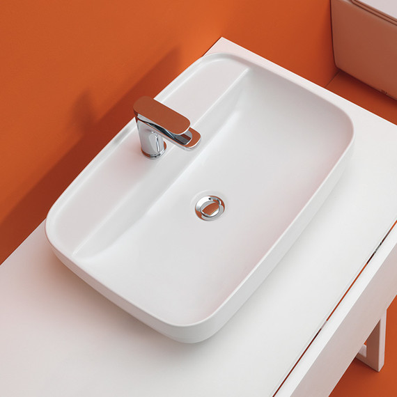 Раковина врезная на столешницу Kerasan Tribeca 60 см 514201*1 - фото 3