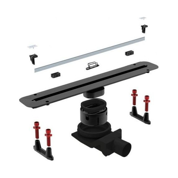 Трап Pestan (BETTOSERB) Confluo Slim Line 45 см 13100031, нержавеющая сталь - фото 4