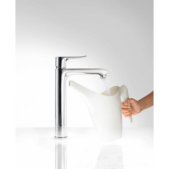 Смеситель для раковины высокий Hansgrohe Metris 200 31183000 - фото 6