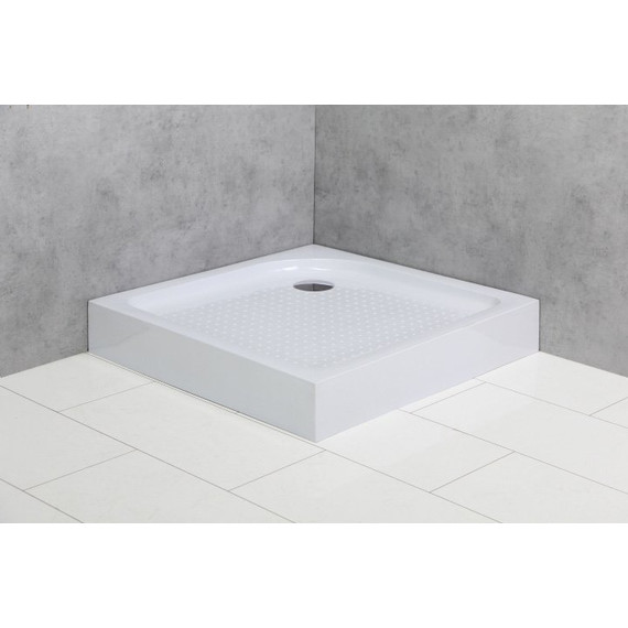 Поддон акриловый BelBagno 80х80 см TRAY-BB-A-80-15-W - фото 2