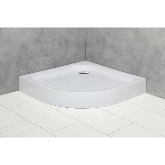 Поддон акриловый BelBagno 85х85 см TRAY-BB-R-85-550-15-W - фото 2
