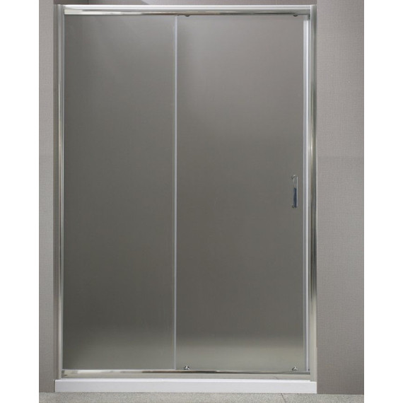 Душевая дверь BelBagno 135 см UNO-BF-1-135-P-Cr, хром/текстурное - фото 
