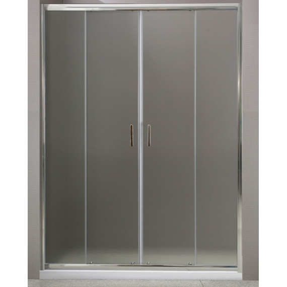 Душевая дверь BelBagno 180 см UNO-BF-2-180-P-Cr, хром/текстурное - фото 