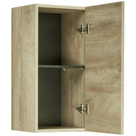 Шкаф подвесной Акватон Лофт Фабрик 34 см 1A242803LTDU0, дуб эндгрейн - фото 2