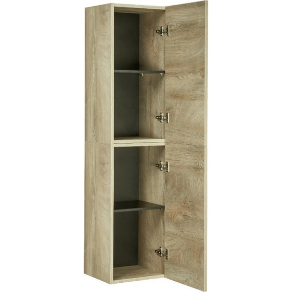 Шкаф подвесной Акватон Лофт Фабрик 34 см 1A242803LTDU0, дуб эндгрейн - фото 4