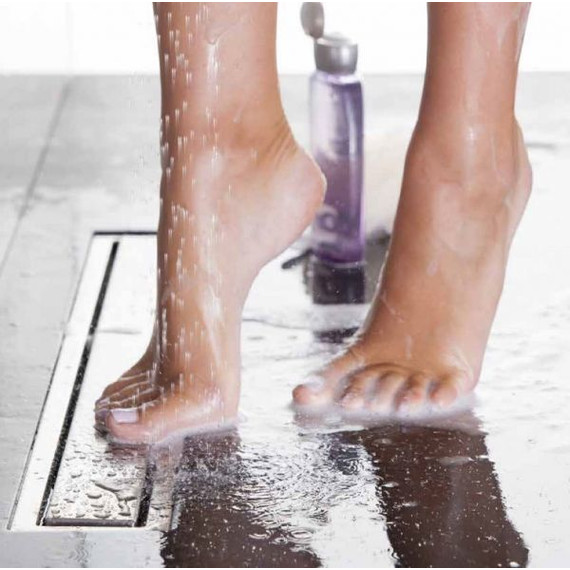 Трап Pestan (BETTOSERB) Confluo Premium Line 65 см 13100004, нержавеющая сталь (под плитку), Цвет производителя: хром, Размер трапа: 650 - фото 4