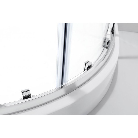 Душевое ограждение Cezares 120х100 см MOLVENO-RH-2-120/100-C-Cr-IV, хром/прозрачное - фото 4