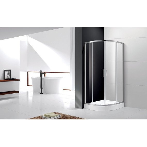 Душевое ограждение Cezares 120х100 см MOLVENO-RH-2-120/100-C-Cr-IV, хром/прозрачное - фото 2