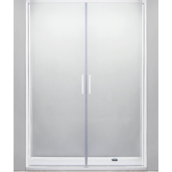 Душевая дверь Cezares 180 см RELAX-B-2-180-C-Bi, белый/прозрачное - фото 