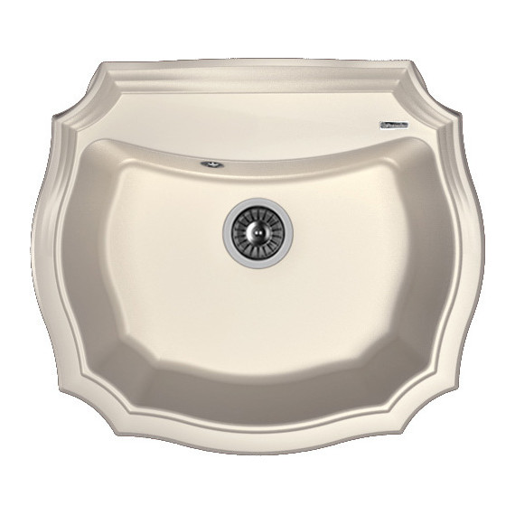 Кухонная мойка Florentina Эмилия 640 20.355.D0640.201, жасмин, Цвет производителя: жасмин - фото 