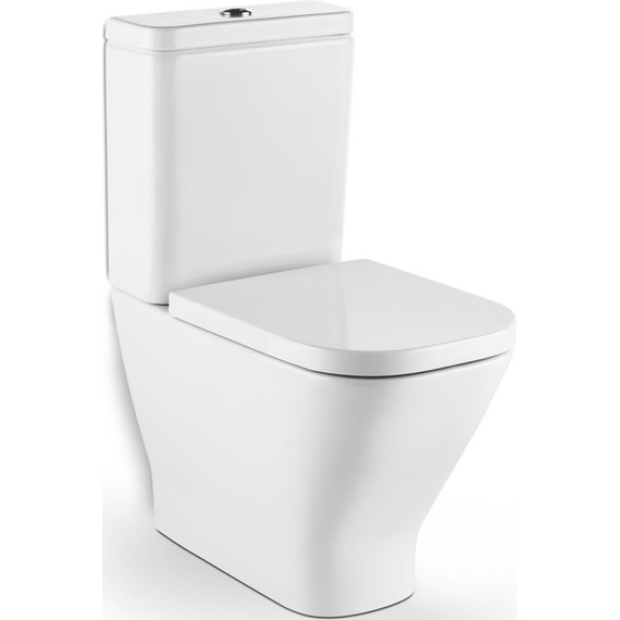 Унитаз-компакт безободковый Roca Gap Clean Rim 34273700H - фото 