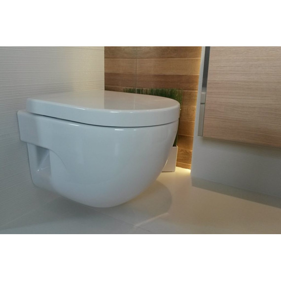 Унитаз подвесной Roca Meridian New 48 см (укороченный) 346248000 - фото 3