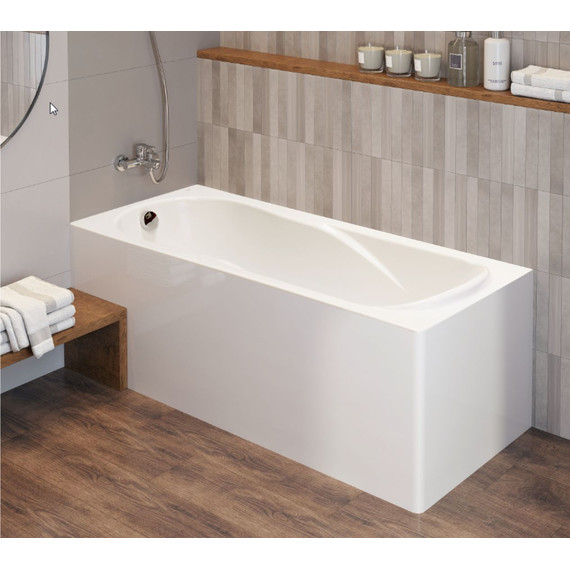 Ванна акриловая Roca Uno 170x75 см ZRU9302870, Размер - мм: 1700х750 - фото 2