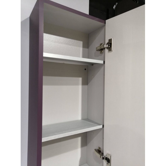 Пенал подвесной ROCA The GAP 35 см правый ZRU9302746, фиолетовый - фото 3