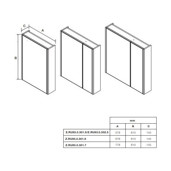 Зеркальный шкаф ROCA The Up 60 см левый ZRU9303015, белый - фото 5