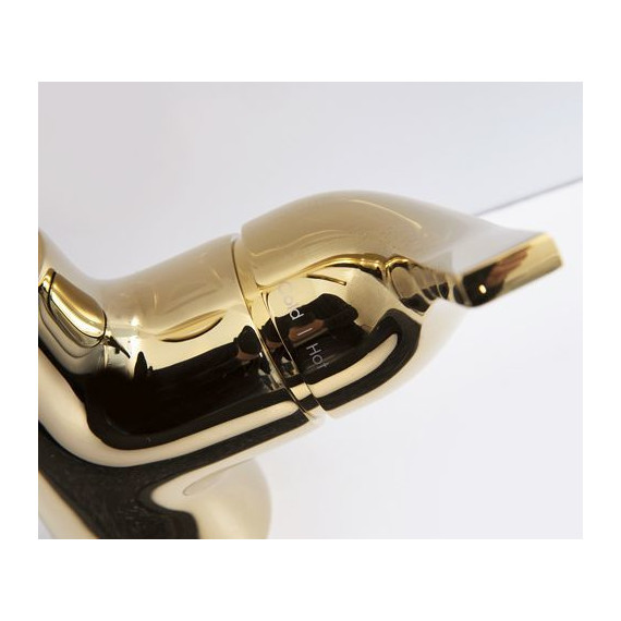 Смеситель для кухни WasserKraft Sauer 7107, золото - фото 6