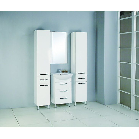 Тумба напольная с раковиной Акватон Ария 50Н см 1A1402K0AA010, белый - фото 7