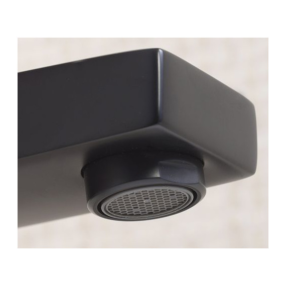 Смеситель для раковины высокий WasserKraft Abens 2003H, черный - фото 5