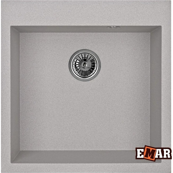 Кухонная мойка Emar EMQ-1510.Q, барит, Цвет производителя: барит - фото 