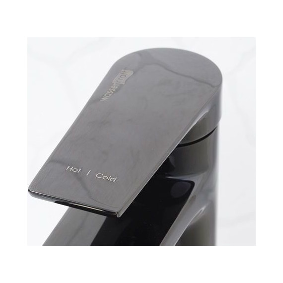 Смеситель для раковины WasserKraft Glan 6603, черный - фото 7