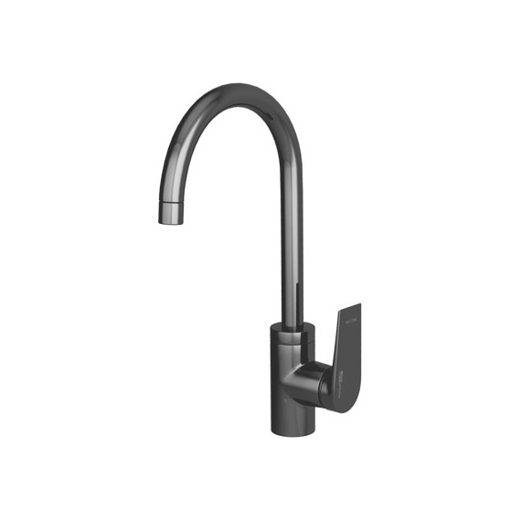 Смеситель для кухни WasserKraft Glan 6607, черный - фото 