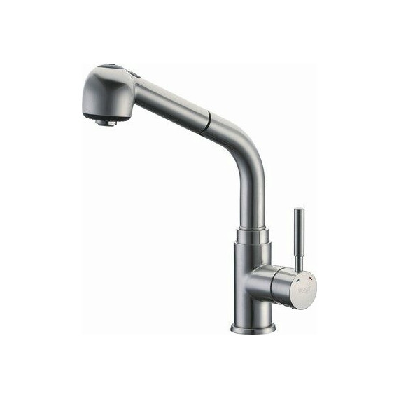Смеситель для кухни WasserKraft Wern 4266, матовый хром - фото 