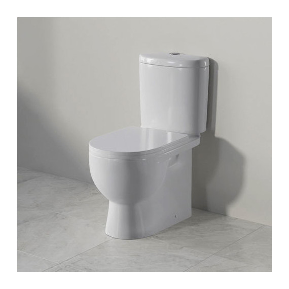 Унитаз-компакт Sanita Luxe Art Luxe WC.CC/Art/2-DM/WHT.G/S1 с крышкой микролифт - фото 4