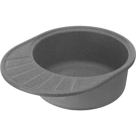 Кухонная мойка Акватон Чезана 1A711232CS210, графит, Цвет производителя: графит - фото 2