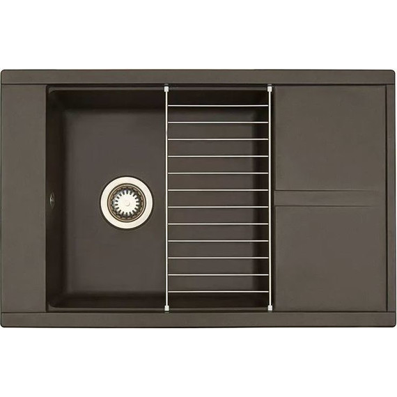 Кухонная мойка Акватон Делия 1A715132DE280, кофе, Цвет производителя: кофе - фото 2