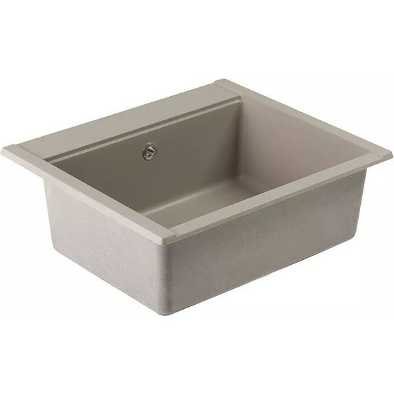 Кухонная мойка Акватон Делия 1A715232LD250, серый шёлк, Цвет производителя: серый шёлк - фото 3