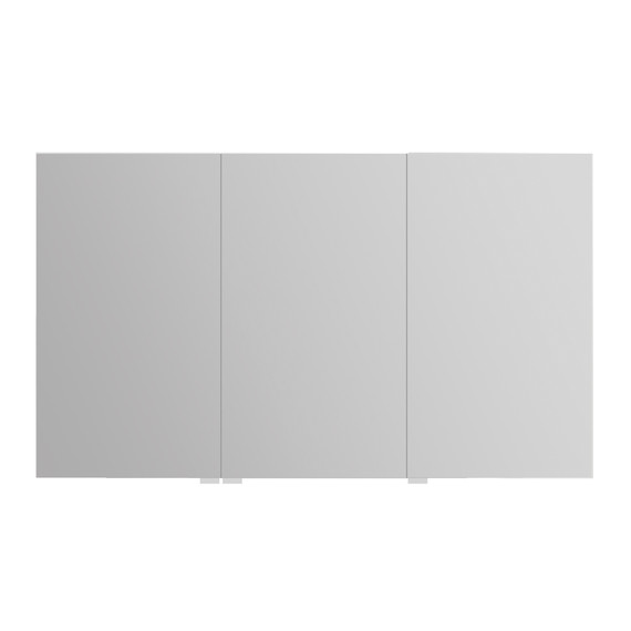 Зеркало-шкаф BelBagno SPC-3A-DL-BL-1200 120 см, хром - фото 