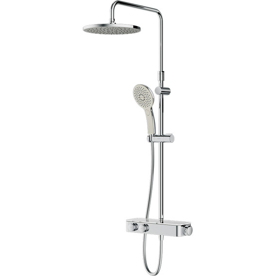 Душевая стойка с термостатом Am.Pm Inspire V2.0 F0750A400, Цвет производителя: хром - фото 