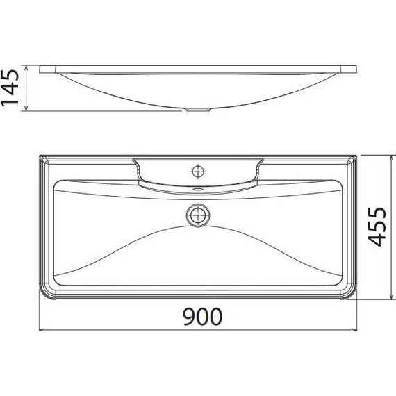 Тумба подвесная с раковиной BelBagno ALBANO-900-2C-SO-RR 90 см, Rovere Rustico, Цвет фасада: Rovere Rustico - фото 10