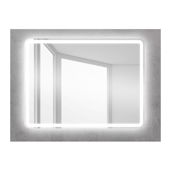 Зеркало BelBagno SPC-MAR-500-600-LED-BTN 50 см - фото 