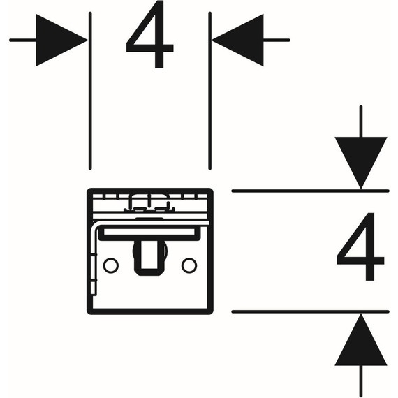 Комплект крепежных элементов Geberit Duofix 111.839.00.1 - фото 2