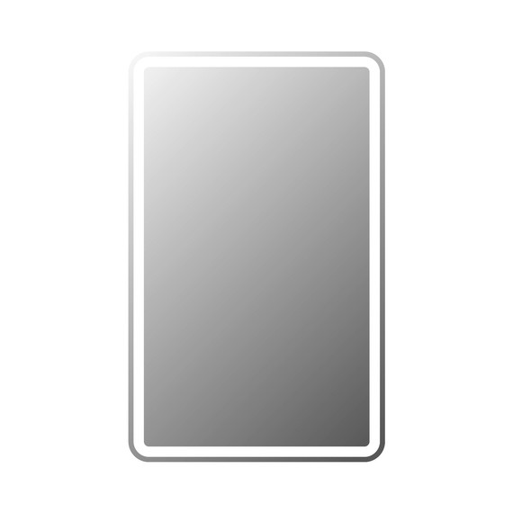 Зеркало BelBagno SPC-MAR-500-800-LED-BTN 50 см - фото 