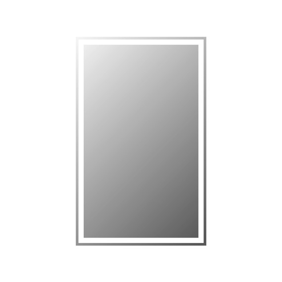Зеркало BelBagno SPC-GRT-500-800-LED-BTN 50 см - фото 