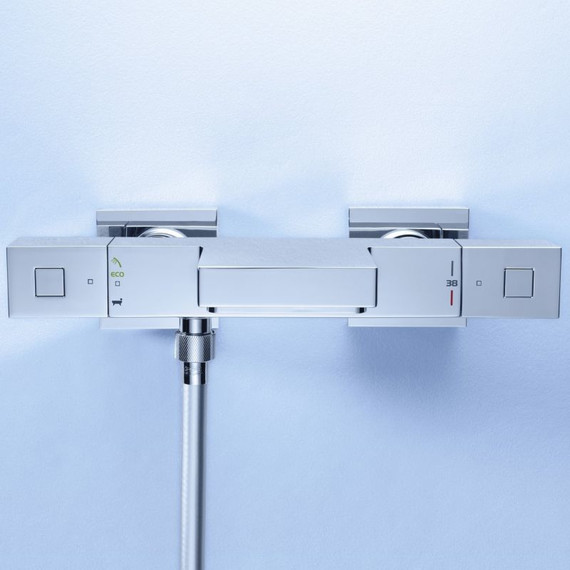 Смеситель для ванны с термостатом Grohe Grohtherm Cube 34497000 - фото 2