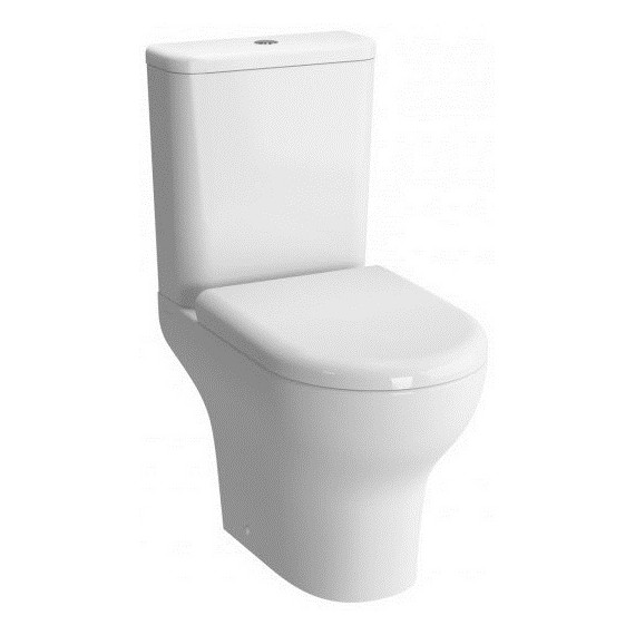Унитаз приставной Vitra Zentrum Rim-Ex 9824B003-7207 с крышкой микролифт - фото 