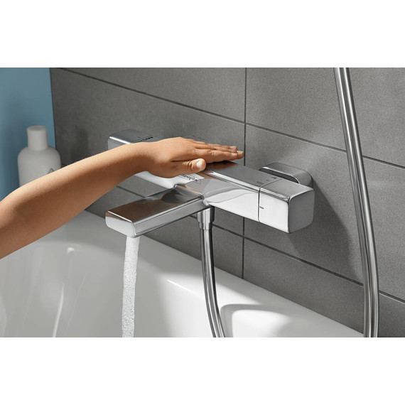 Смеситель для ванны с термостатом Hansgrohe Ecostat E 15774000 - фото 2
