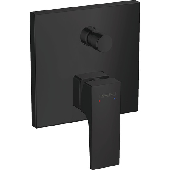 Смеситель для ванны Hansgrohe Metropol 32545670, черный - фото 