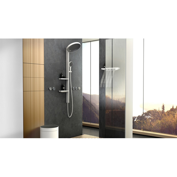 Душевая система Hansgrohe Rainfinity Showerpipe 360 1jet 26842700, белый - фото 4