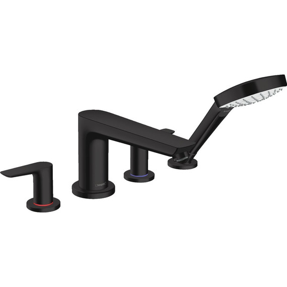 Смеситель для ванны Hansgrohe Talis E 71748670, черный - фото 