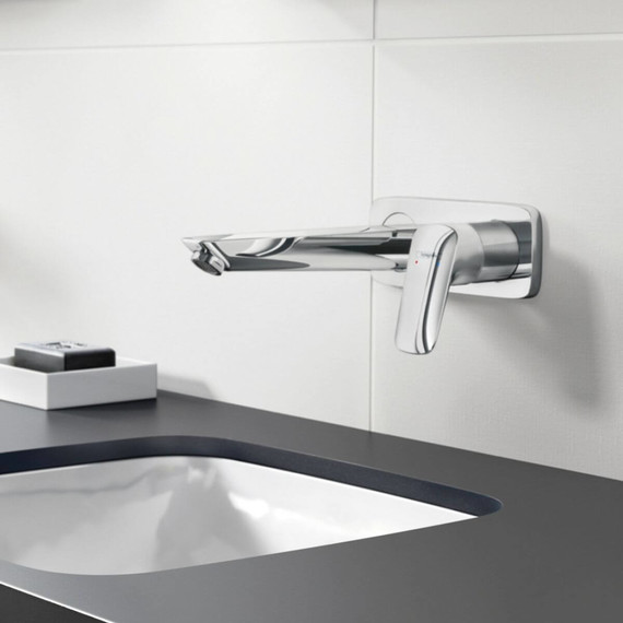 Смеситель для раковины настенный Hansgrohe Talis E 71734000 - фото 2