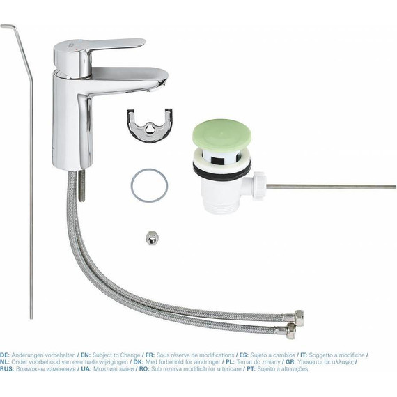 Смеситель для раковины Grohe BauEdge 23328000 - фото 2