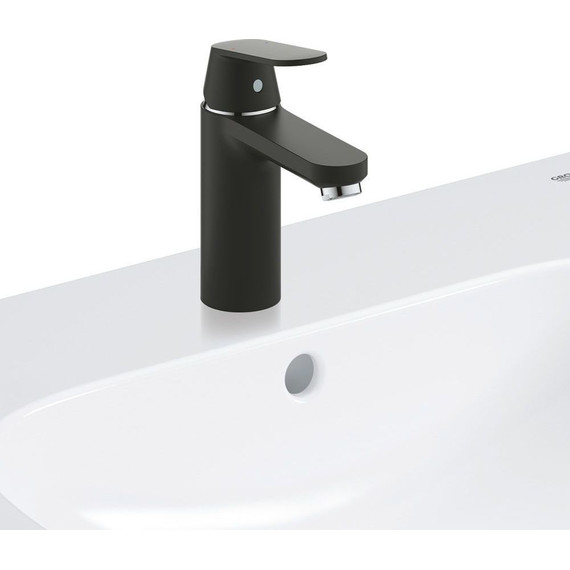 Смеситель для раковины Grohe Eurosmart Cosmopolitan 23327KW0, черный сатин - фото 2