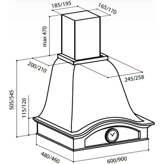 Вытяжка Lex Palermo 900 White RUVI000407 - фото 8